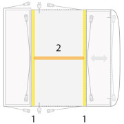 Předstan Outwell Maryville 260SA Flex