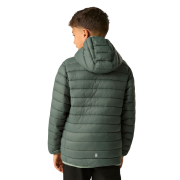 Dětská zimní bunda Regatta Junior Hooded Marizion Dark Forrest Green