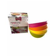 Sada 4 misek Omada Omada Sanaliving Bowls Set 4x 0,5L