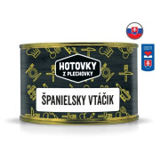 Hlavní jídlo Hotovky z plechovky Španělský ptáček 400g