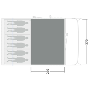 Koberec ke stanu Outwell Cozy Carpet Denver 6