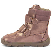 Dětské zimní boty Froddo Barefoot Zeru Tex Winter Pink/Gold