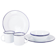 Sada nádobí Bo-Camp Tableware enamel 6 pcs