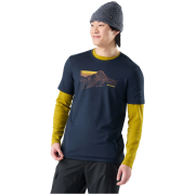 Pánské funkční triko Smartwool Men's Alpine Trace Active Short Sleeve G