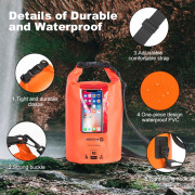 Vodotěsné pouzdro Swissten WATERPROOF ORANŽOVÉ (10L)
