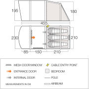 Rodinný stan Vango Harris Air 350