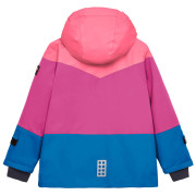 Dětská zimní bunda LEGO® Official Merchandise Lwjested 708 Fuchsia