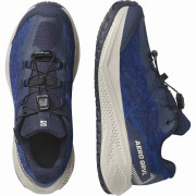 Dětské boty Salomon Aero Grvl Wp J Maritime Blue-Silver Cloud-Bluing