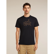 Pánské funkční triko Icebreaker Merino Blend 125 Cool-Lite™ Sphere SS Tee Across the Peaks