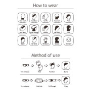 Multifunkční šátek WAMU Bagr