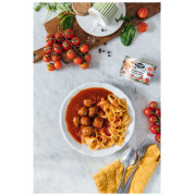 Hlavní jídlo Hotovky z plechovky Masové kuličky v rajské omáčce 400g