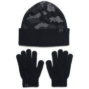 Čepice Under Armour B Beanie/Glove Combo Black