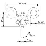 Pracovní obrtlík Camp Gyro