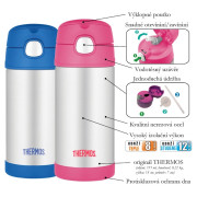 Dětská termoska s brčkem Thermos Funtainer