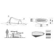 Turistický stan Robens Cress 1 Pro