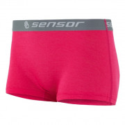 Dámské kalhotky s nohavičkou Sensor Merino Active růžové