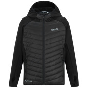 Dětská bunda Regatta Junior Andreson Hybrid Black/Sealgr