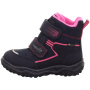 Dětské zimní boty Superfit Husky Blau/Pink