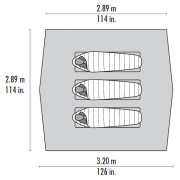 Přístřešek MSR Thru-Hiker 100 Wing V2