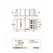 Rodinný stan Vango Sherwood Air 400XL Package