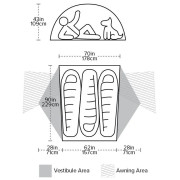 Ultralehký stan Big Agnes Copper Spur UL3