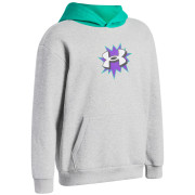 Dětské funkční triko Under Armour UA B Rival FLC Graphics Hd Mod Gray Light Heather