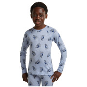 Dětské funkční triko Icebreaker Kids M 200 Oasis LS Crewe Bear Tour AOP