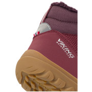 Dětské zimní boty Viking Outdoor Footwear Rowan Barefoot Warm WP 2V Wine