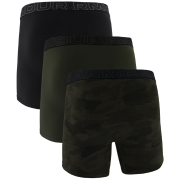 Pánské boxerky Under Armour Performance Cotton - Print 6" 3Pk