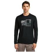 Pánské triko Icebreaker Men Merino 150 Tech Lite LS Tee Peak Balance