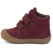 Dětské celoroční barefoot boty Froddo Ollie Tex Bordeaux