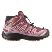 Dětské boty Salomon Xa Pro Mid Wp J Nocturne-Dusky Orchid-Black