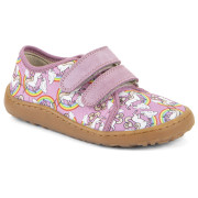 Dětské tenisky Froddo Barefoot canvas White/Pink