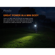 Baterka Fenix E01 V2.0 - černá