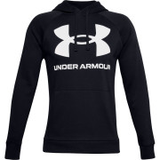 Pánská černá mikina Under Armour Rival Fleece Big Logo HD