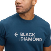 Pánské triko Black Diamond M Mini Stacked Ss Tee