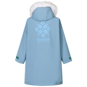 Dětský nepromokavý kabát Regatta Junior Waterproof Changing Robe Pro Grey Mirage