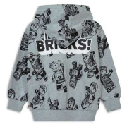 Dětská mikina LEGO® Official Merchandise Lwsian 702 Grey