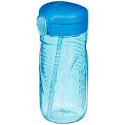 Láhev Sistema Quick Flip Top s brčkem 520 ml