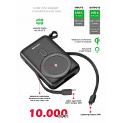 Bezdrátová powerbanka Swissten POWER BANK 10000 mAh PD 20W