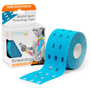 Tejpovací páska BronVit Sport Kinesio Tape děrovaný