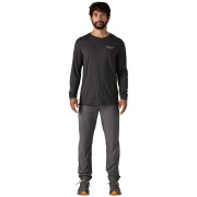 Pánské triko Patagonia M's L/S Cap Cool Merino Blend Graphic Shirt