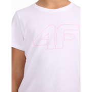 Dětské triko 4F Tshirt F3602 White