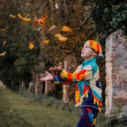 Dětský multifunkční šátek WAMU Mountain Bike