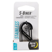 Pomocná karabina Nite Ize S-Biner Stainless Steel #3