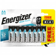 Baterie Energizer Max Plus AA/12 8+4 zdarma