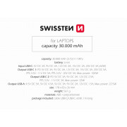 Powerbanka Swissten POWER BANK 30000 mAh