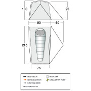 Ultralehký stan Force Ten Radon UL 1