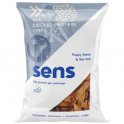 Chipsy Sens s cvrččím proteinem - Mák & Mořská sůl (80g)