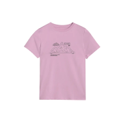 Dětské triko 4F Tshirt Fnk F1199 Light Pink